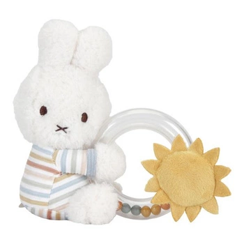 Little Dutch Miffy Grzechotka króliczek Vintage Sunny Stripes NIJN853