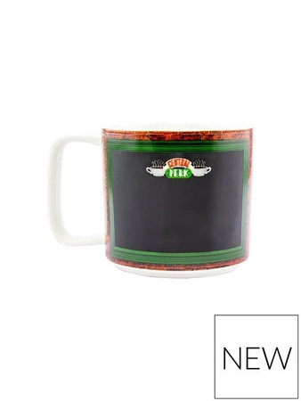 Przyjaciele kubek z tablicą plus długopis kredowy