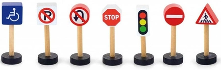 Viga Zestaw figurek - Zanki drogowe - Akcesoria do kolejki