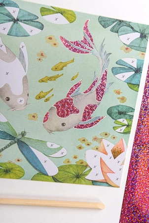 Zestaw z folią transferową LES ROSALIES 710605