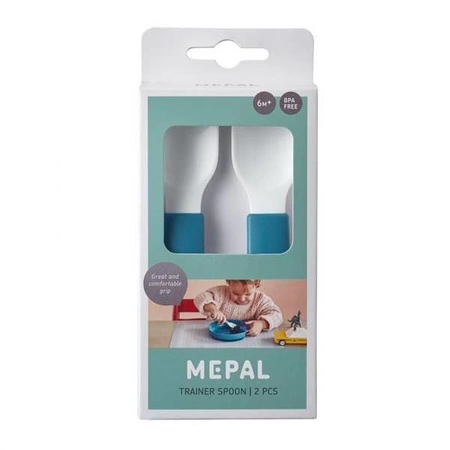 Little Dutch Zestaw 2 łyżeczek dziecięcych Mio Blue 108031014600