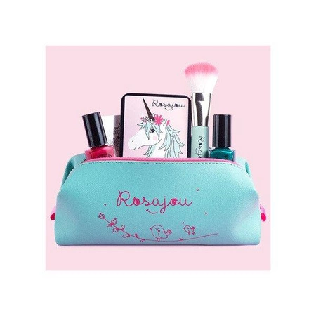 Kosmetyczka dla dzieci, zielona saszetka | Rosajou®