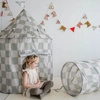 3 Sprouts Namiot dla Dzieci Recycled Checkerboard Green
