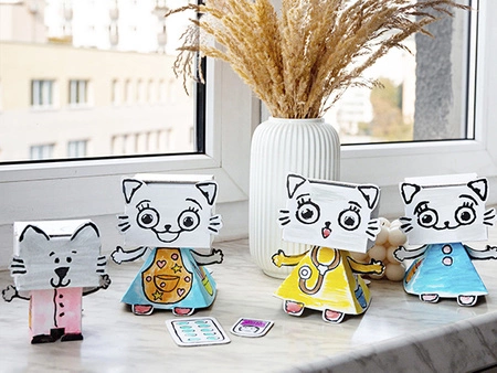 Kolorowanka 3D Creative Head - Kicia Kocia i Nunuś 3l+ MONUMI