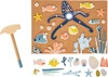 Życie morskie przybijanka korkowa 12263-Small Foot, zestawy kreatywne dla dzieci