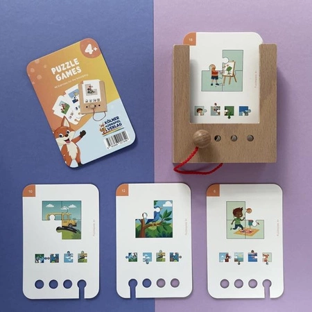 WiemTo Pudełko i 6 Zestawów Kart. Zestaw dla dzieci 4+