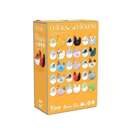 Memo dla dzieci, Kurczątka i kury | Londji®