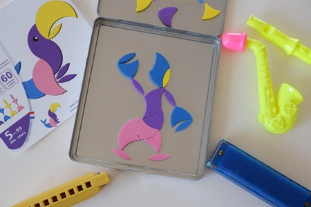 Podróżna układanka magnetyczna TUKAN ITN-CDPE