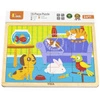 VIGA Drewniane Puzzle Zwierzęta Domowe 16 elementów