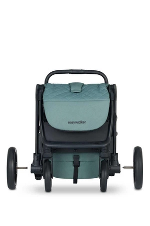 Easywalker Jackey XL Przestronny, samoskładający się wózek spacerowy z kołami XL Forest Green