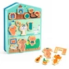 Magnetyczne puzzle DOMEK KOTKÓW DJ03089