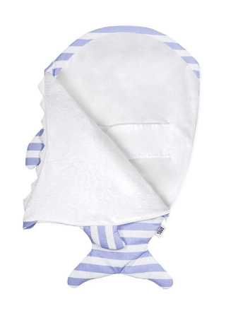 Baby Bites Śpiworek Shark (0-3 m) Sailor Blue