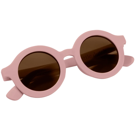 Little Dutch Okulary okrągłe Soft Pink