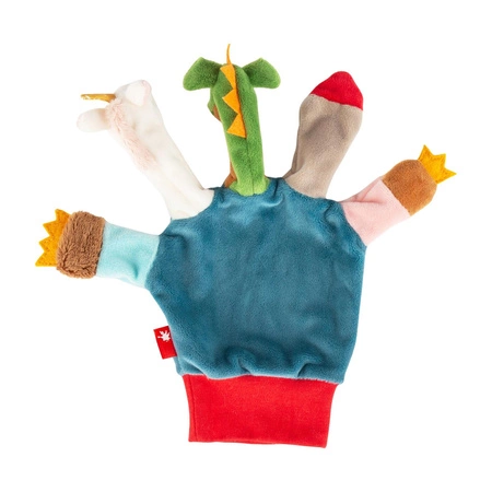 Pluszowa rękawiczka z bajkowymi pacynkami teatrzyk zabawka dzieci sigikid