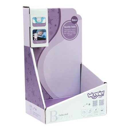 WOOPIE Interaktywny Pluszak Przytulanka dla Niemowląt Światło Dźwięk Osiołek Usypiacz