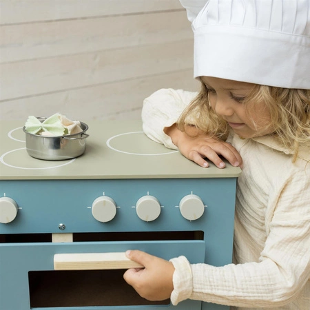 Kuchnia drewniana Micki niebieska