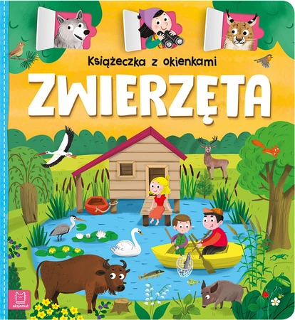 Zwierzęta. Książeczka z okienkami