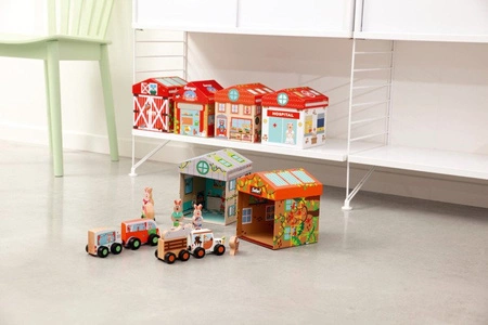 Scratch, Domek GARAŻ 2w1