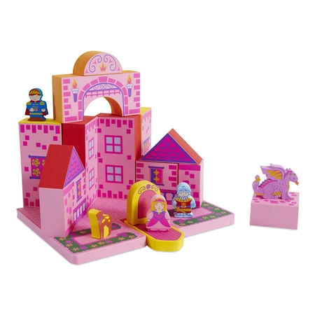 Zabawka do kąpieli BathBlocks - Zamek księżniczki 17 el.