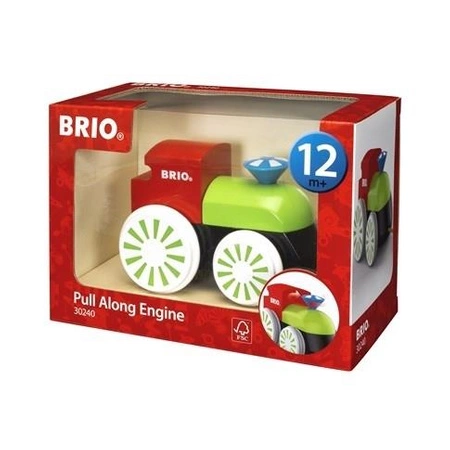 BRIO Zabawka do Ciągnięcia Lokomotywa