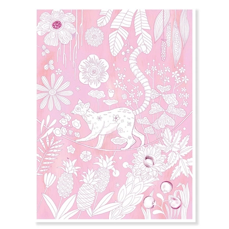 Obrazy do kolorowania w teczce - DŻUNGLA DJ08690