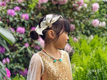 Souza! Sukienka wizytowa tiulowa z rękawami Dorianne 5-7 lat