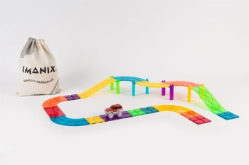 Imanix klocki magnetyczne SPEEDWAY 22 elem. 350022