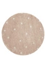 Dywan do prania okrągły Dot Rose Ø140cm