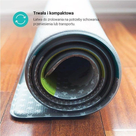 Dwustronna mata edukacyjna 140 x 100 cm Mülti, park, bblüv