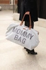 Childhome Torba Mommy bag Kanwas Szara