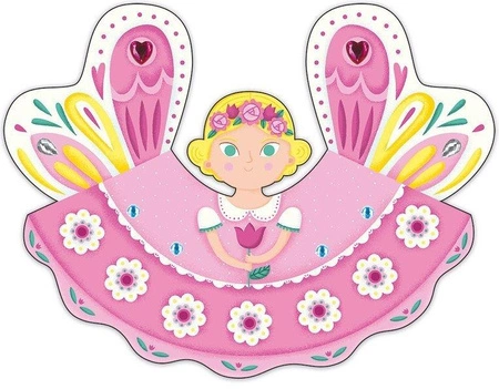 Zestaw kreatywny Girlandy z wróżkami 6+, Janod