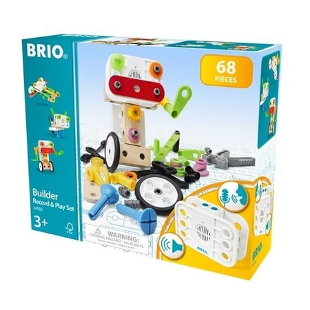 BRIO Builder Zestaw z Rejestratorem Dźwięk