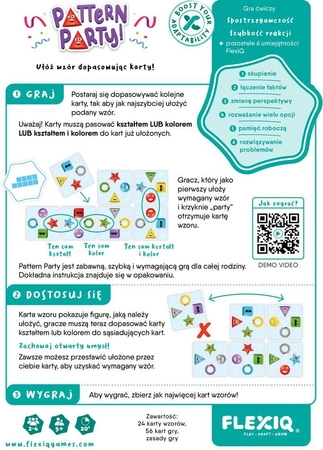Pattern Party! - gra karciana | FLEXIQ
