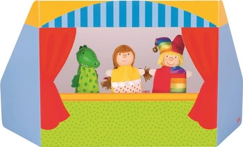 Kukiełki ze sceną - bajka