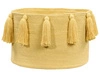 Lorena Canals Kosz dekoracyjny Tassels Yellow