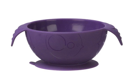 Silikonowa miseczka z przyssawką i łyżeczką, Passion Splash, b.box