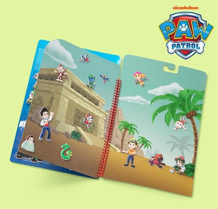 Naklejki wielorazowe Psi Patrol Puffy Sticker – Jungle Melissa & Doug 33258