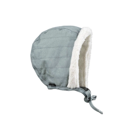 Elodie Details - Czapka Winter Bonnet - Pebble Green - 0-3 m-ce