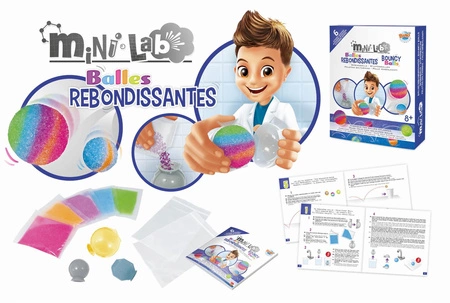 Mini lab PODSKAKUJĄCE PIŁKI 3009