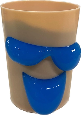 GLUŚ PRYKACZ - różowy/niebieski/zielony Estetica