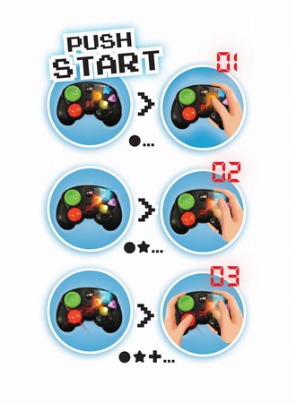 Pad z grą pamięciową 6209