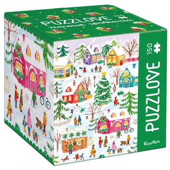 Puzzle 150 Puzzlove Zimowe spotkania CzuCzu