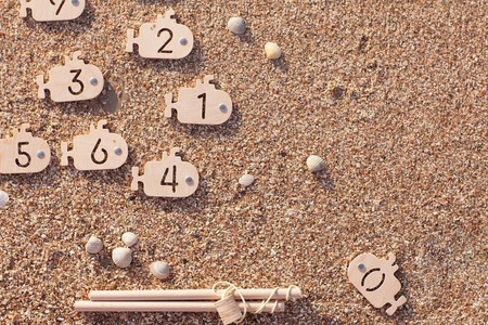 Dzielne okręty podwodne, zestaw wędkarski, naturalny, Babai