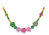 Drewniane koraliki do nawlekania Kwiatki 14178-Melissa & Doug, biżuteria dla dzieci