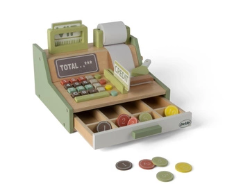 Drewniana kasa fiskalna z akcesoriami DANTOY