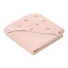 Little Dutch Bawełniany ręcznik z kapturem 100x100 cm Blossom