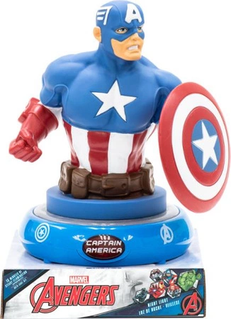 Lampka 3D nocna Captain America 25cm MV15911