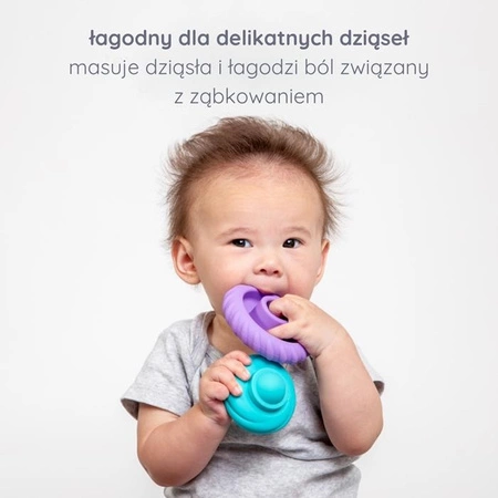 Ubbi Piramidka dla Dzieci i Gryzak 2w1