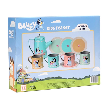 Zestaw do serwowania herbaty zabawka dla dzieci Bluey kubki akcesoria