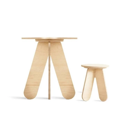 Stolik, naturalny, Babai